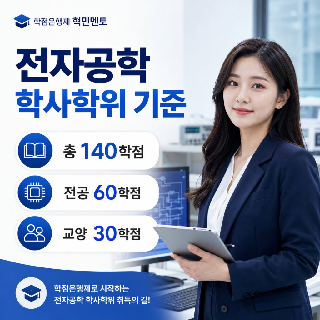 전가공학 학위 기준