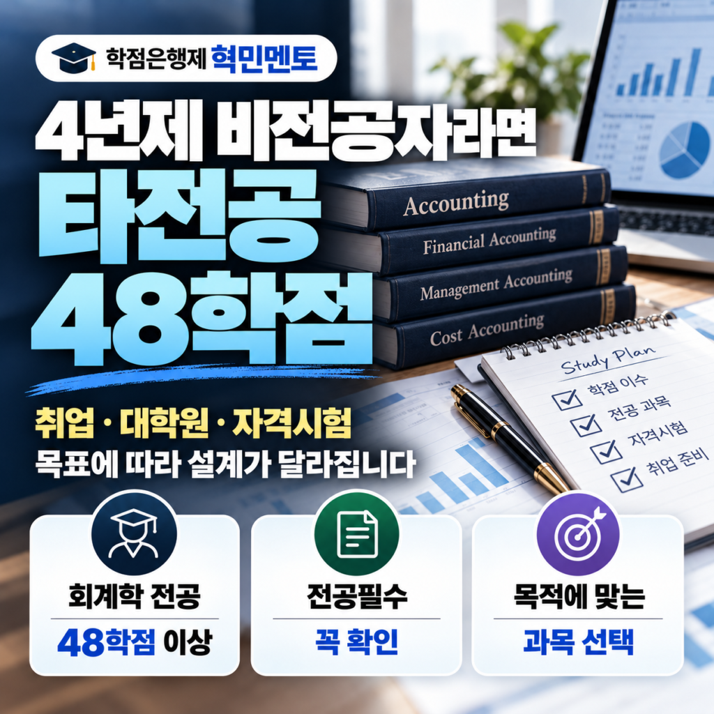 회계학 타전공