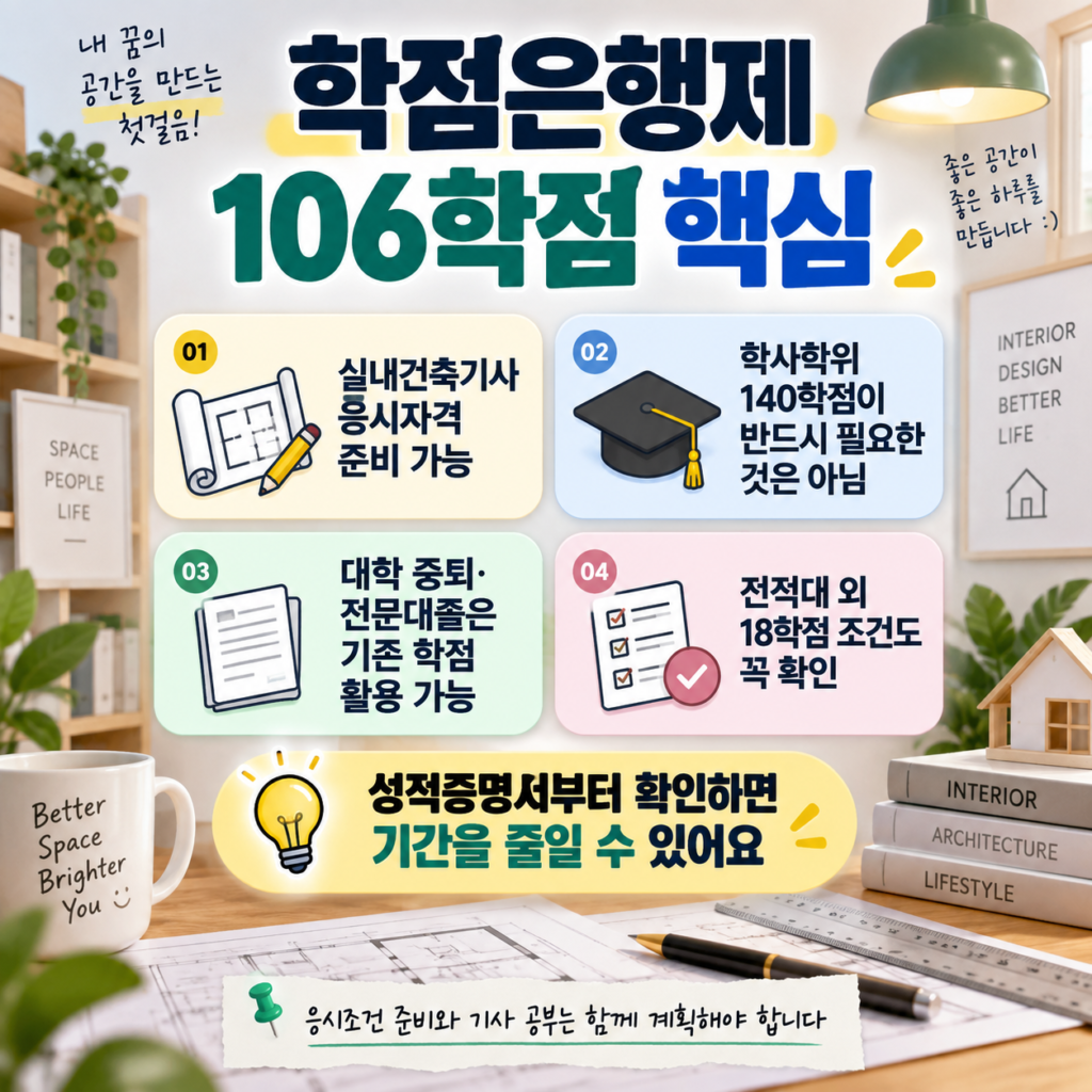 실내건축기사 응시자격3