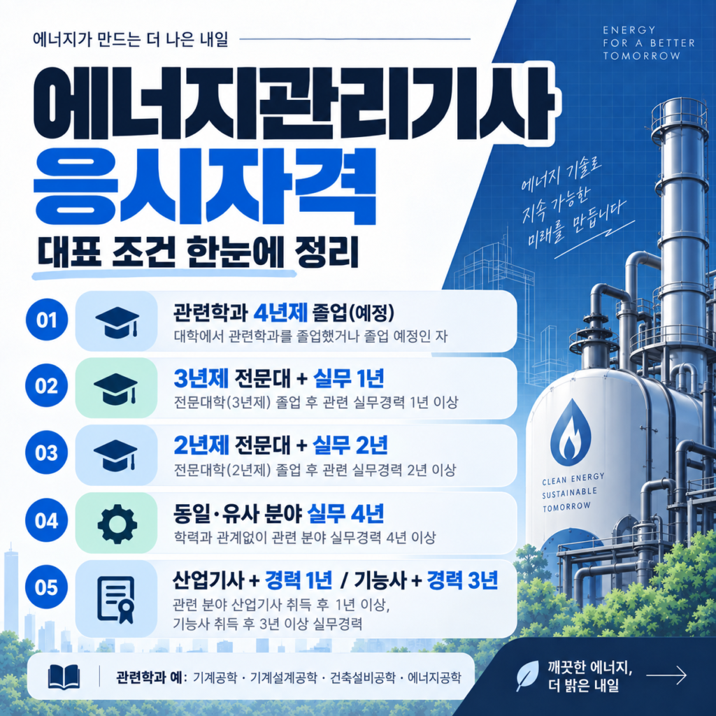 에너지관리기사 응시자격2