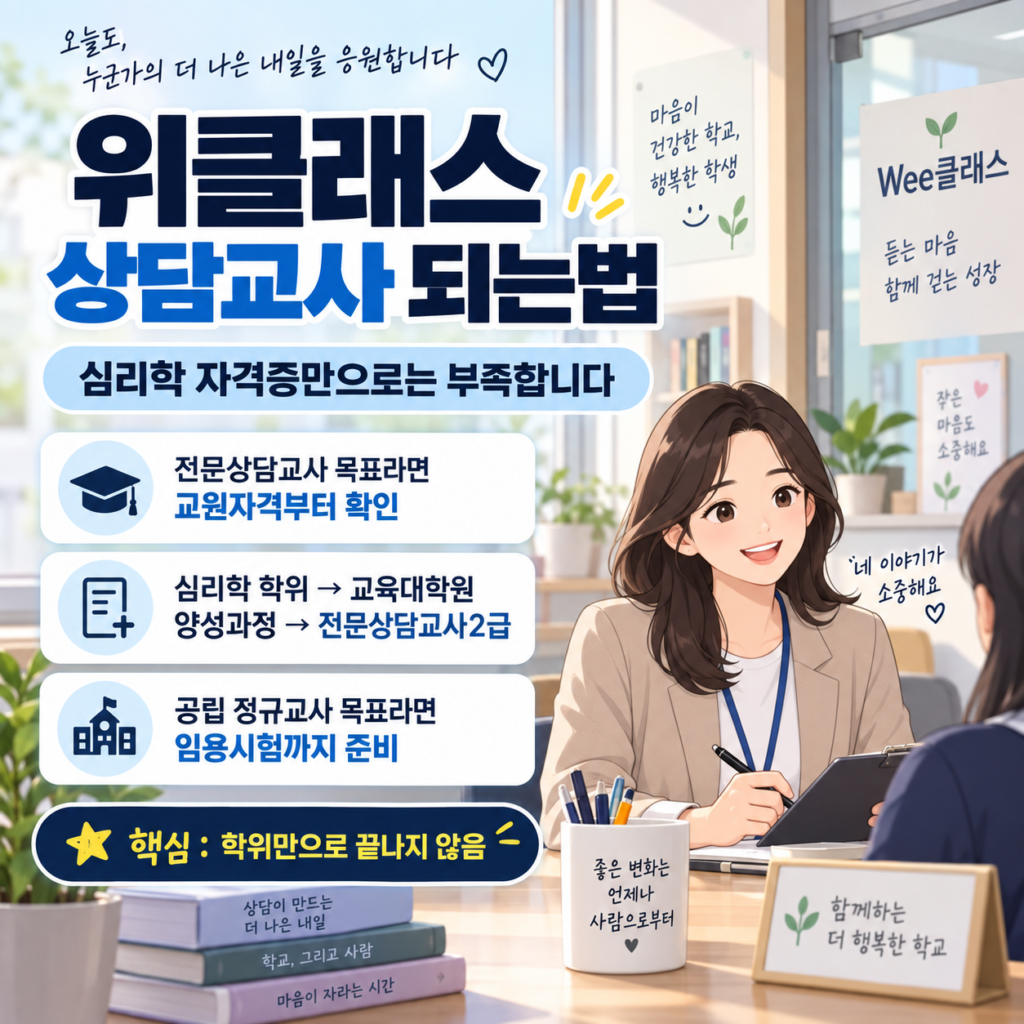위클래스 상담교사