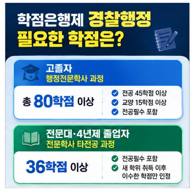 학점은행제 경찰행정1