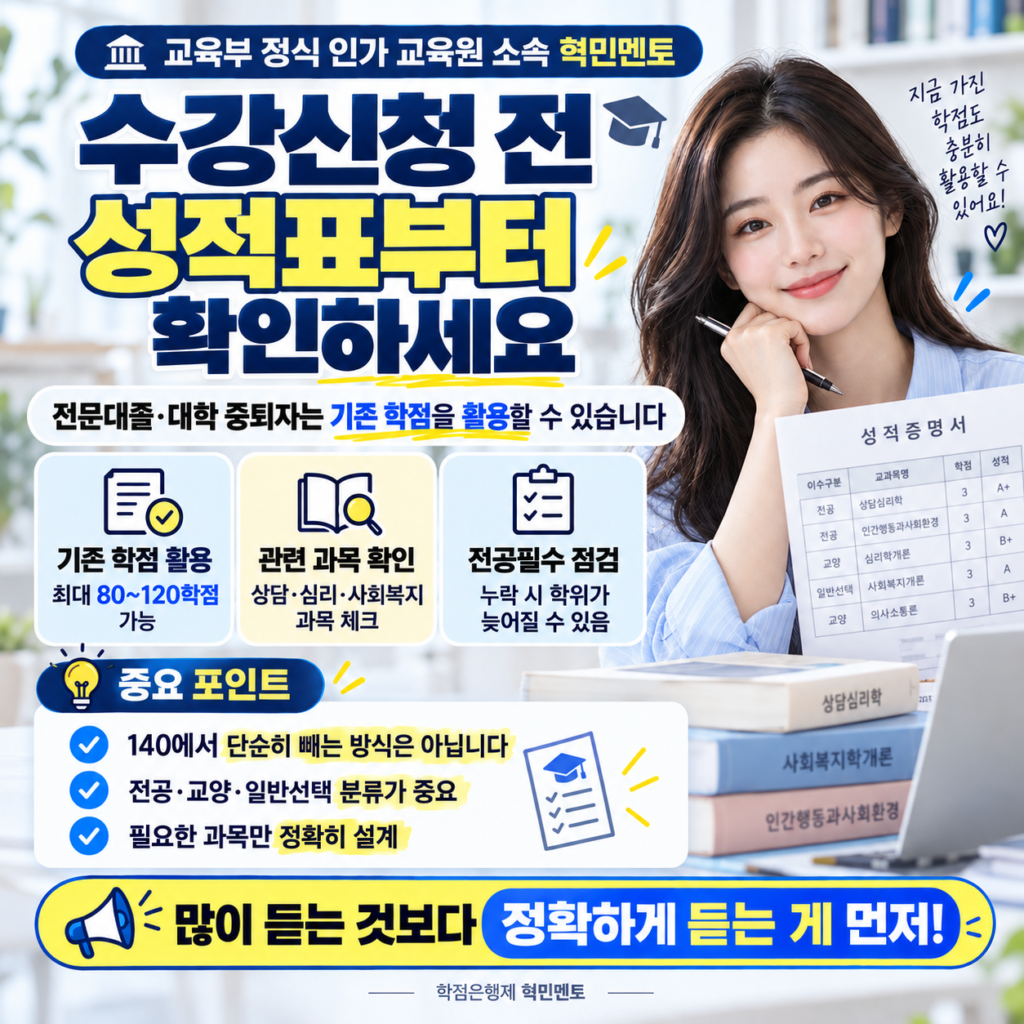 학점은행제 상담학2