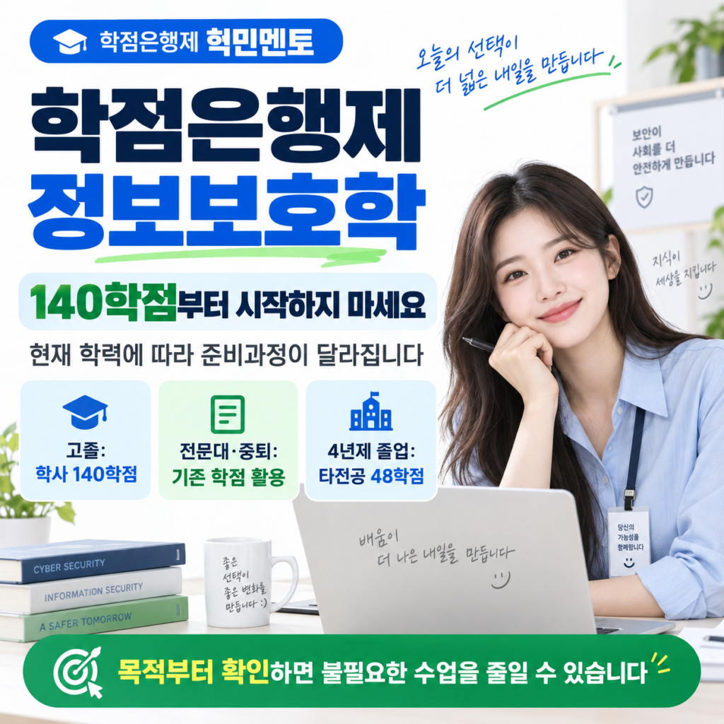 학점은행제 정보보호학