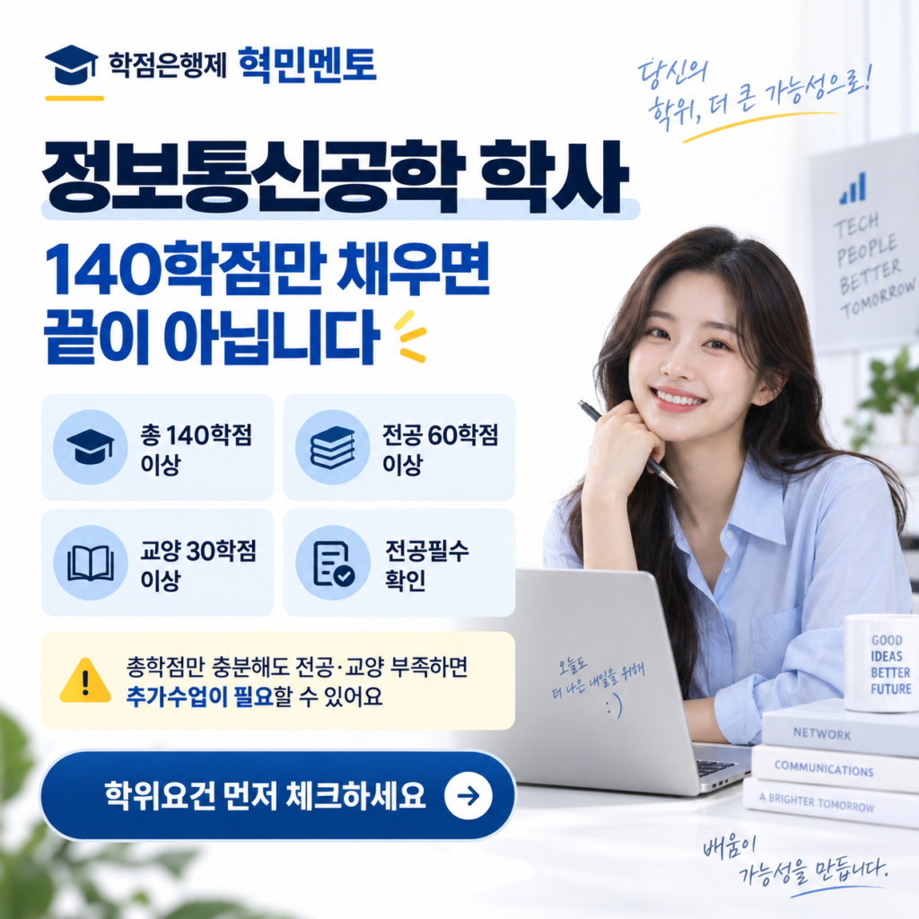 학점은행제 정보통신공학, 비전공자는 어떻게 준비할까 2 학점은행제 정보통신공학2