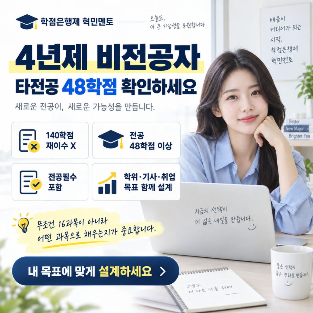 학점은행제 정보통신공학, 비전공자는 어떻게 준비할까 4 학점은행제 정보통신공학4