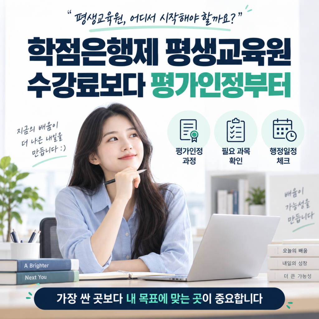 학점은행제 평생교육원