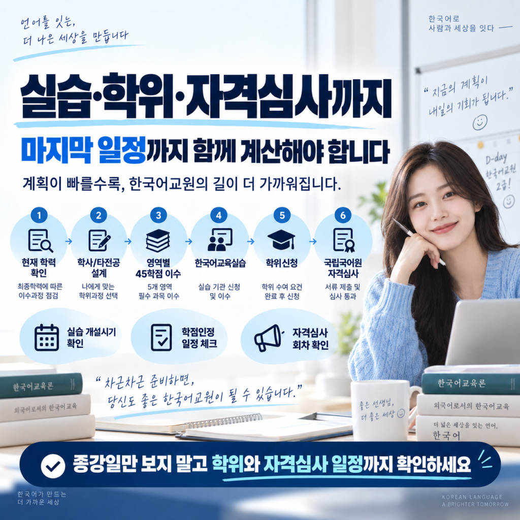 한국어교원2급 자격증4