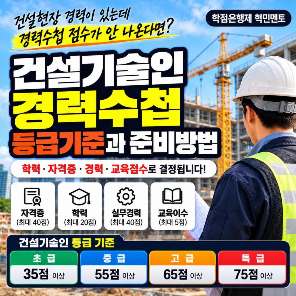 건설기술인 경력수첩