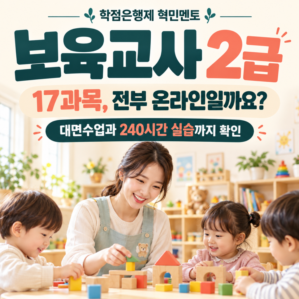 보육교사 2급 자격증