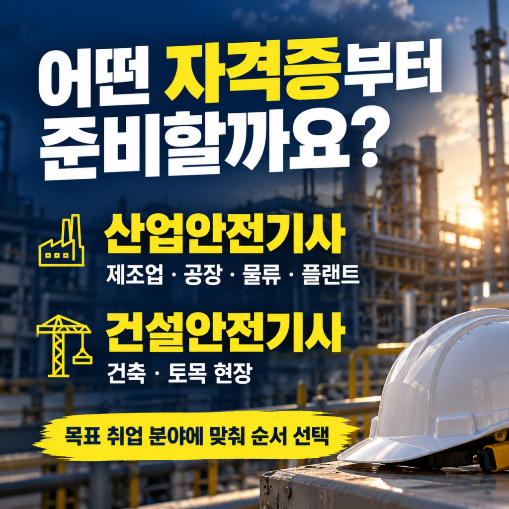 진로별 첫 자격증 선택 가이드 1 1