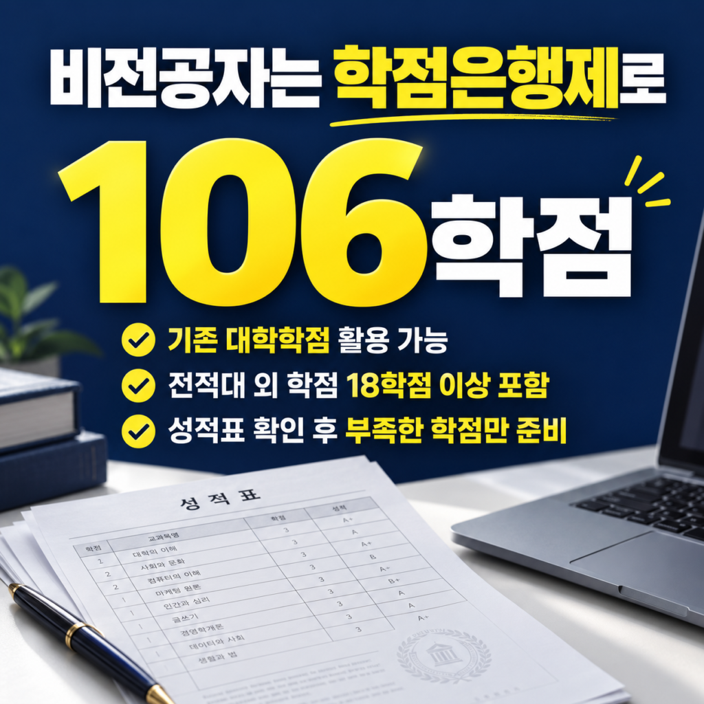 학점은행제 106학점 안내 2